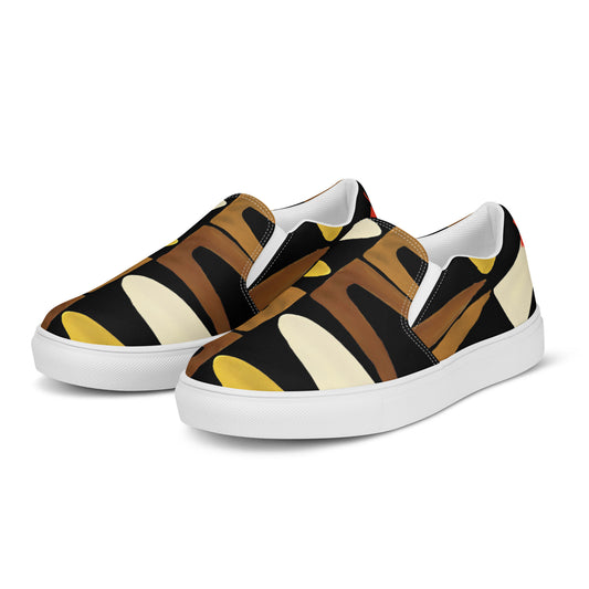 Zapatillas de lona sin cordones para hombre RZ