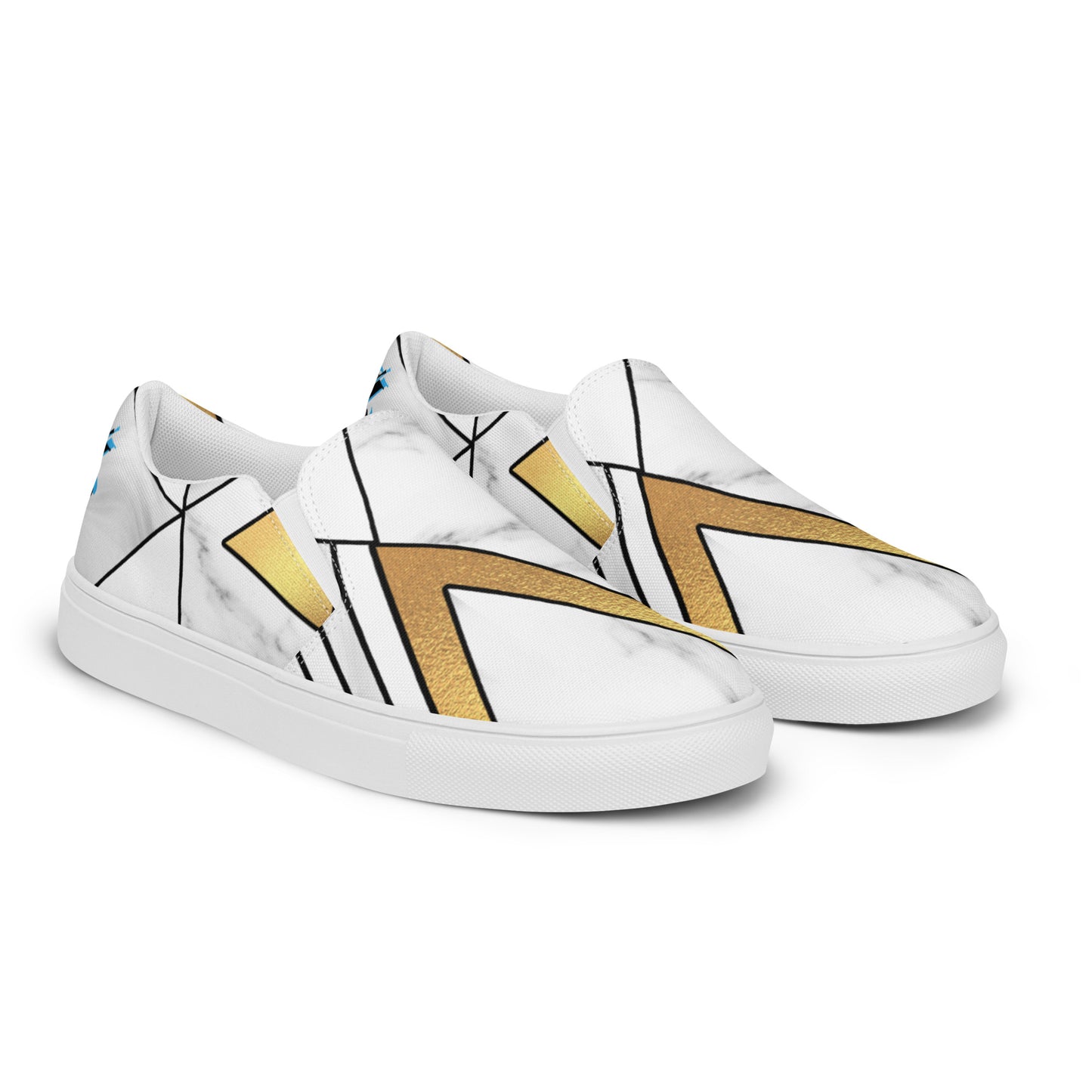 Zapatillas de lona sin cordones para hombre RZ
