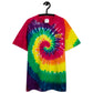 Camiseta oversize con efecto tie dye