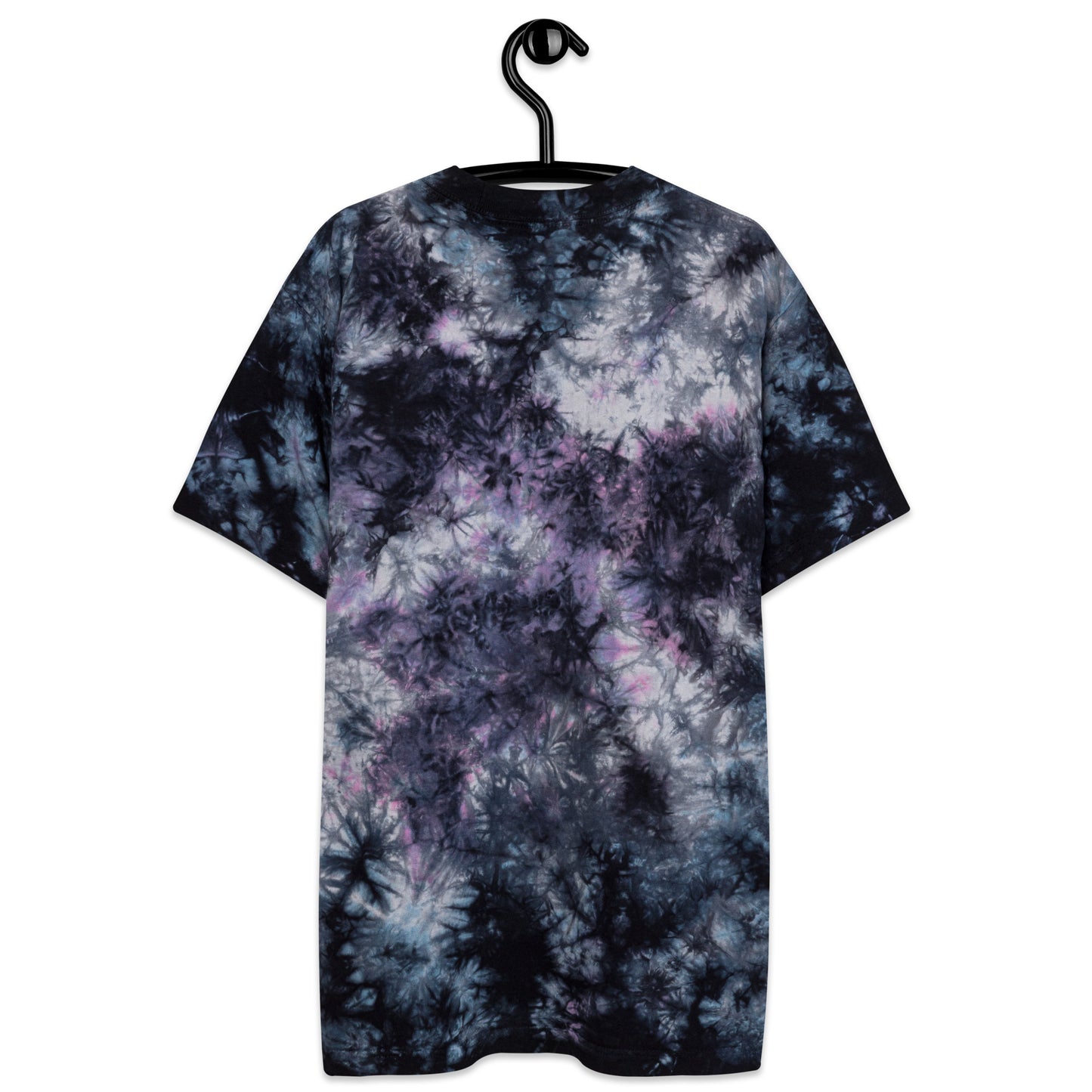 Camiseta oversize con efecto tie dye