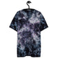 Camiseta oversize con efecto tie dye