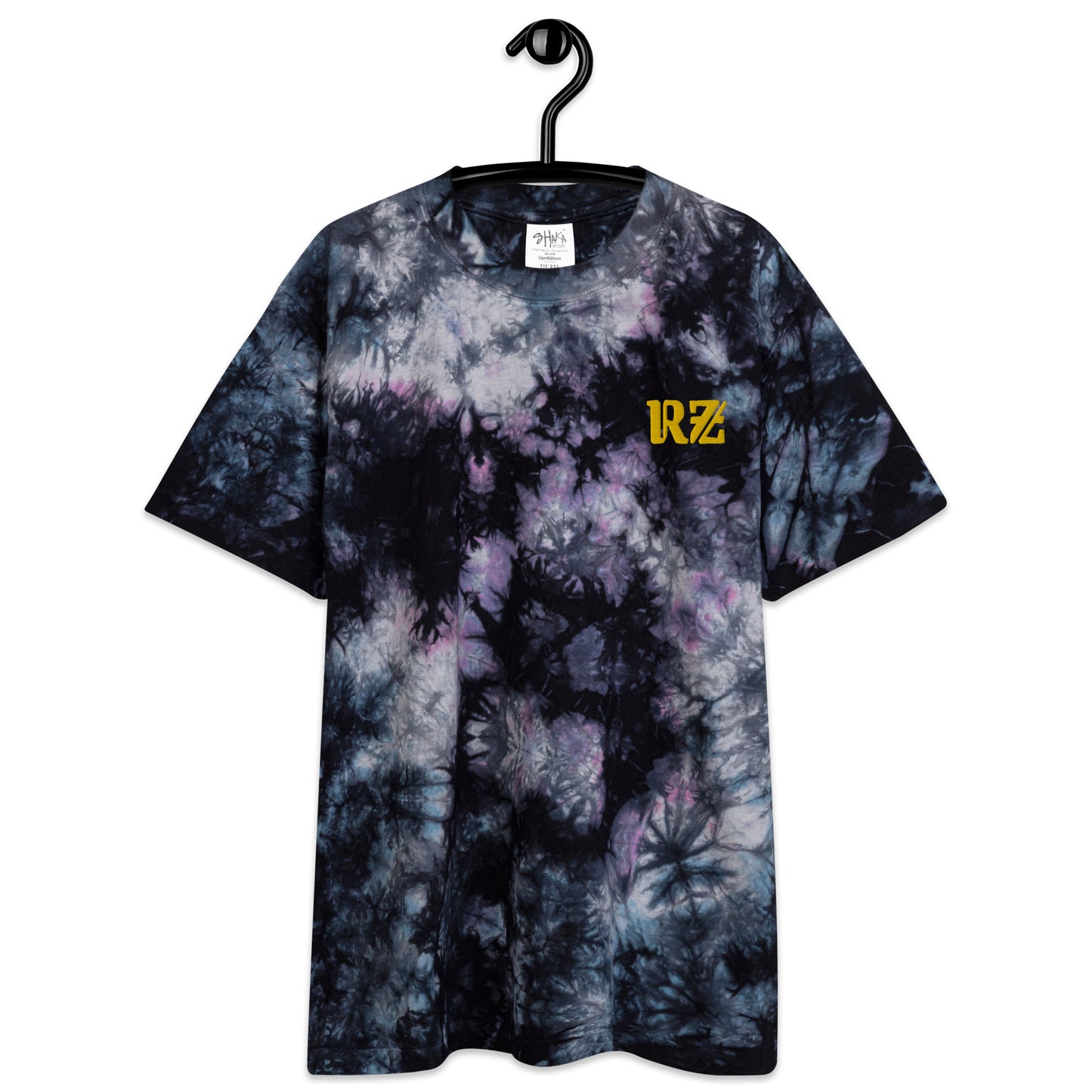 Camiseta oversize con efecto tie dye