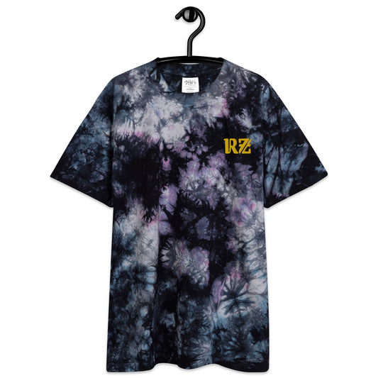 Camiseta oversize con efecto tie dye