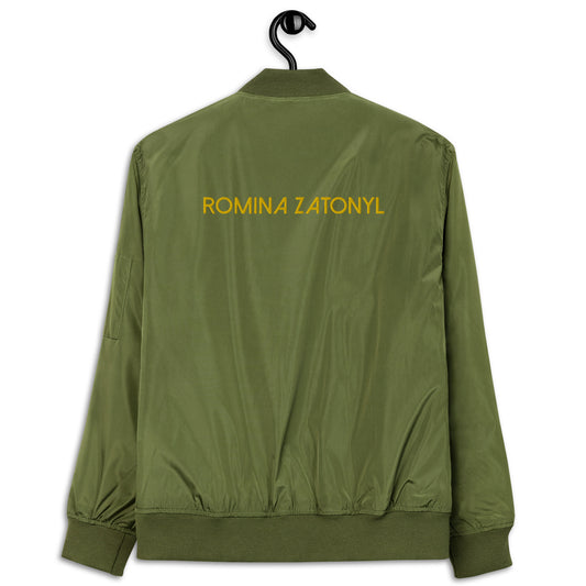 Unisex RZ Premium Embroidered Bomber Jacket