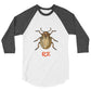Camiseta con manga raglán tres cuartos RZ