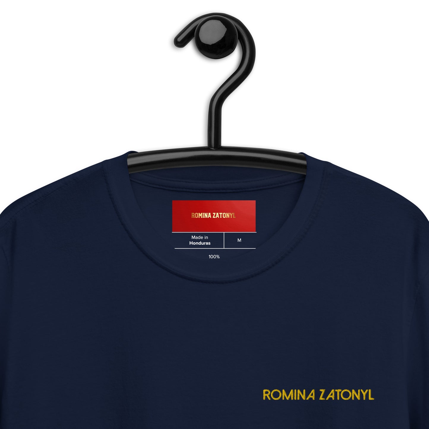 Camiseta RZ bordada y estampada unisex