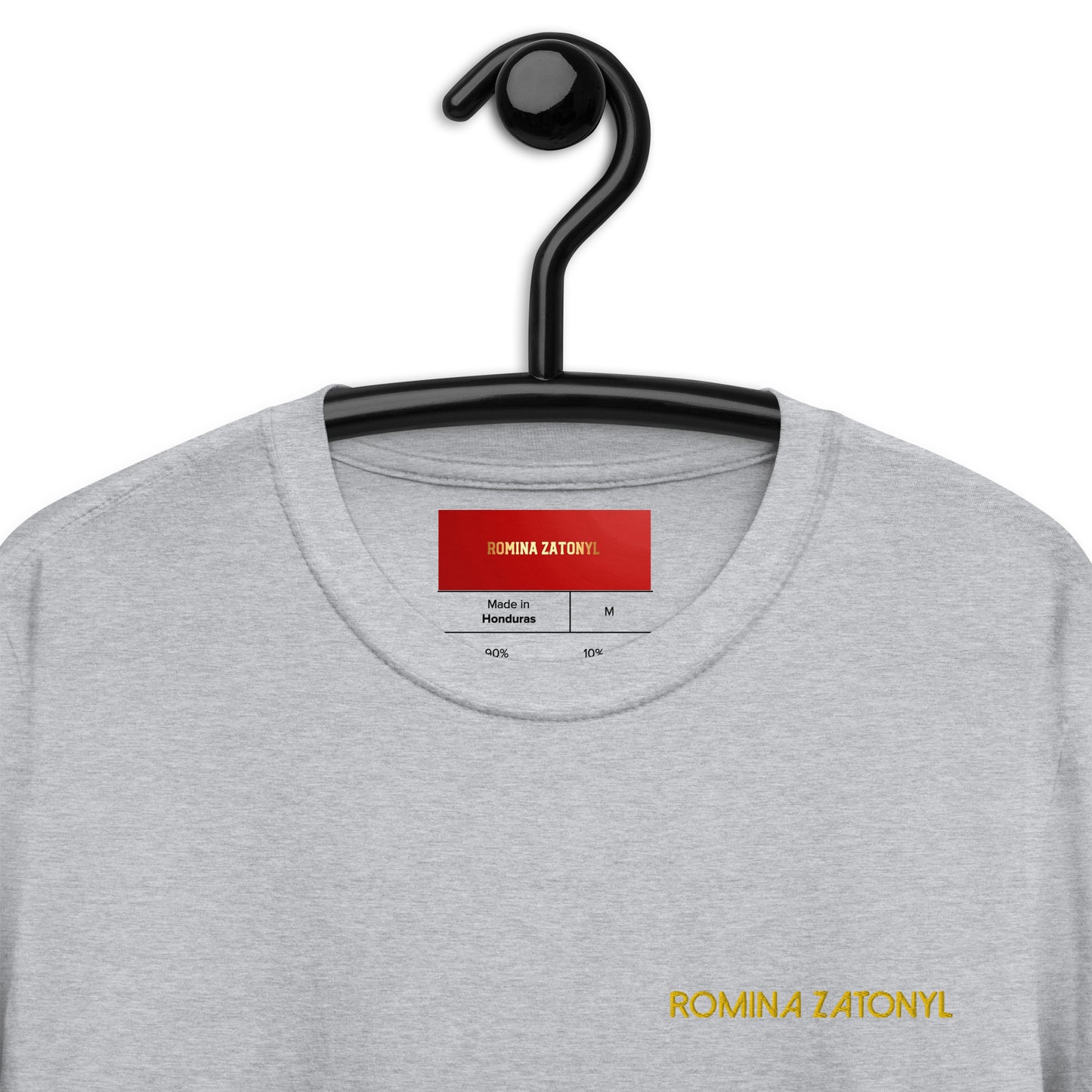 Camiseta RZ bordada y estampada unisex