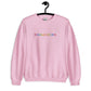 Sudadera RZ unisex, bordada y estampada