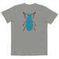 Camiseta con bolsillo teñida unisex RZ