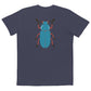 Camiseta con bolsillo teñida unisex RZ