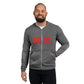 Sudadera con cremallera unisex RZ