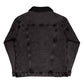 Unisex RZ Shearling Embroidered Denim Jacket
