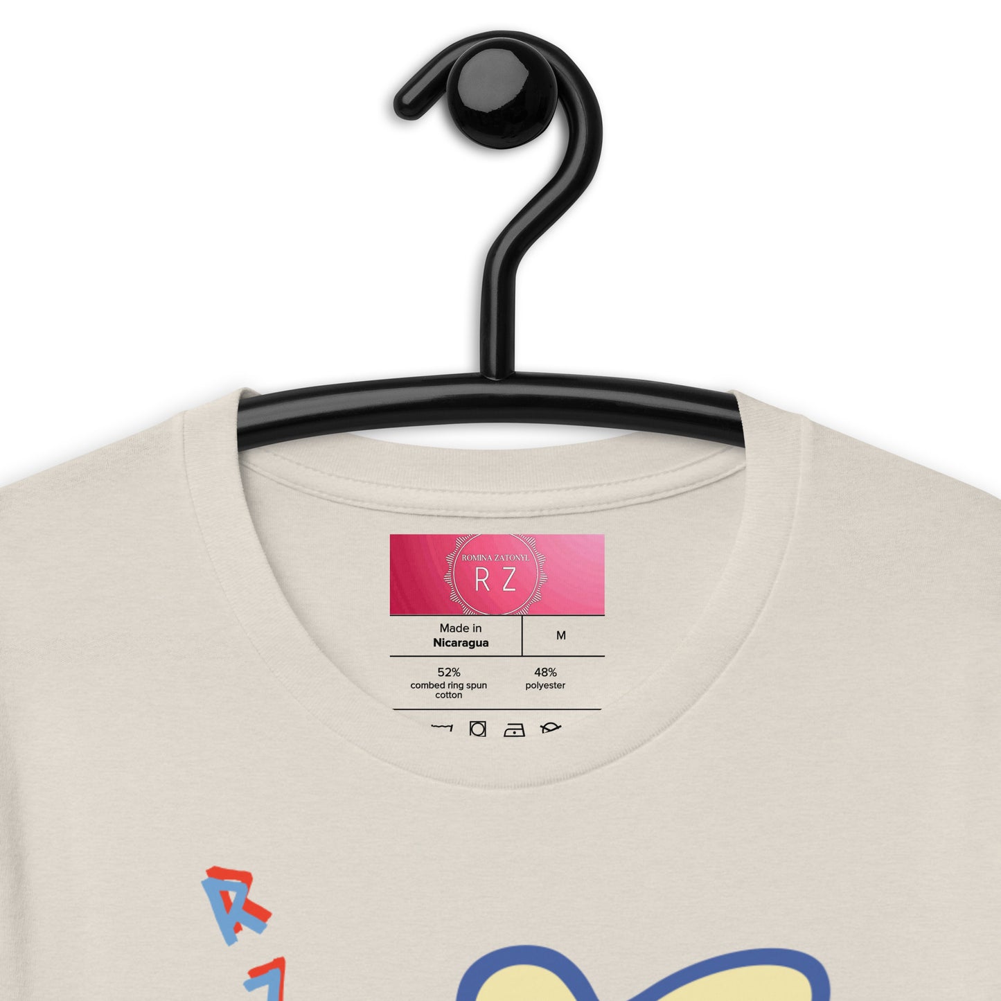 Camiseta de manga corta unisex RZ