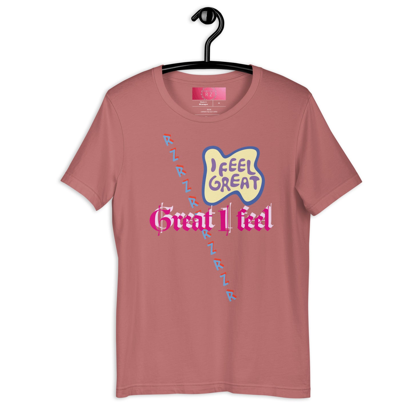 Camiseta de manga corta unisex RZ
