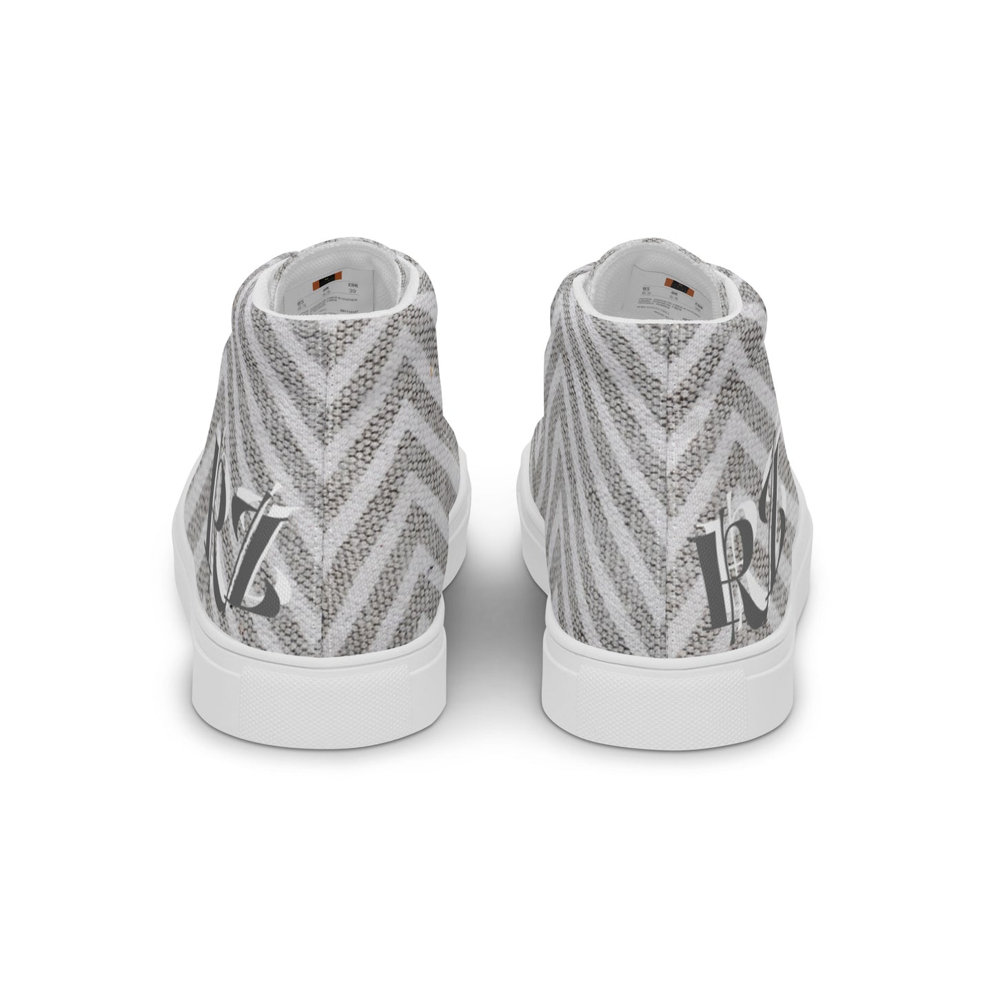 Zapatillas de lona de caña alta para mujer RZ