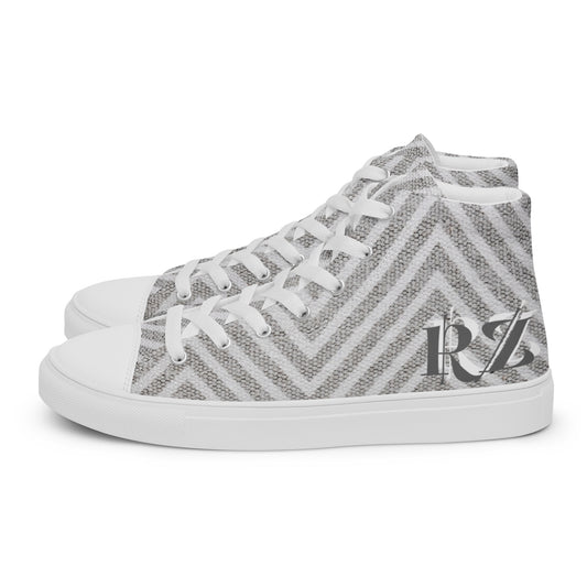 Zapatillas de lona de caña alta para mujer RZ