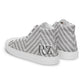 Zapatillas de lona de caña alta para mujer RZ