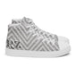 Zapatillas de lona de caña alta para mujer RZ