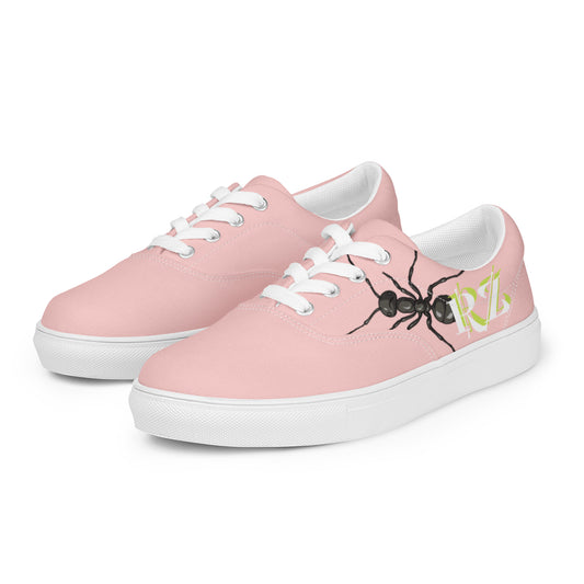 Zapatillas de lona con cordones para mujer RZ