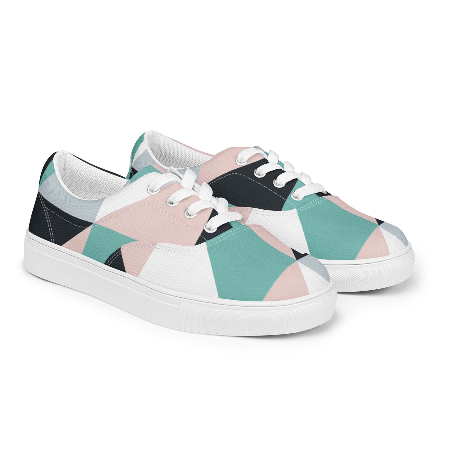 Zapatillas de lona con cordones para mujer RZ