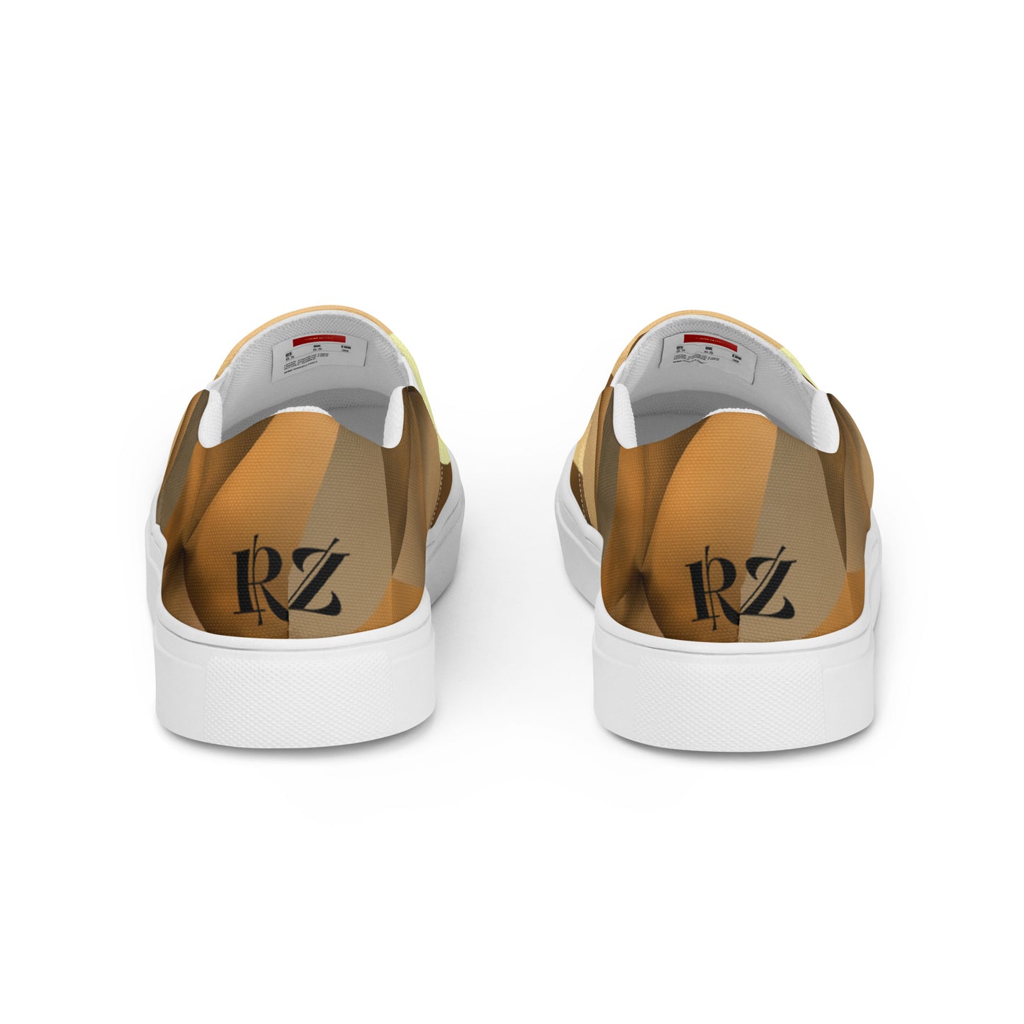 Zapatillas de lona sin cordones para mujer RZ