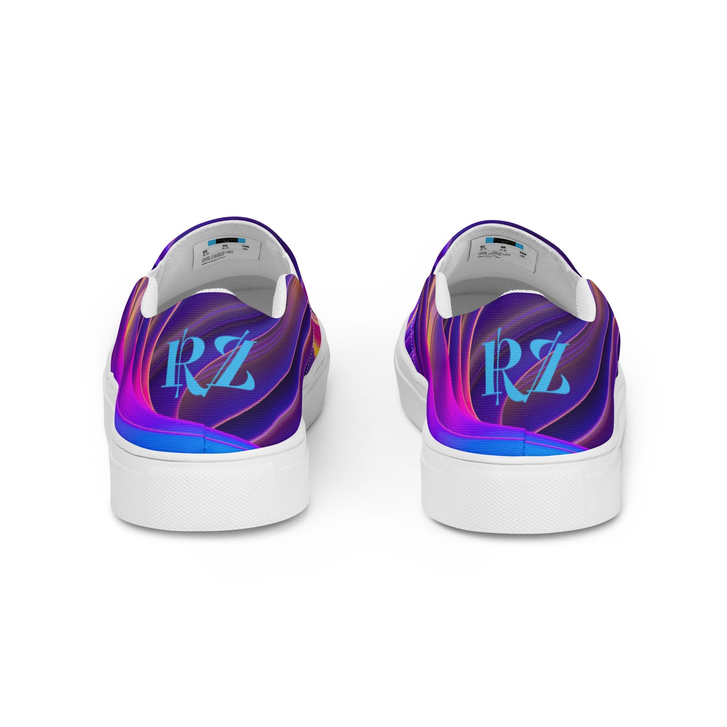 Zapatillas de lona sin cordones para mujer RZ