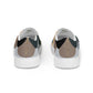 Zapatillas de lona sin cordones para mujer RZ