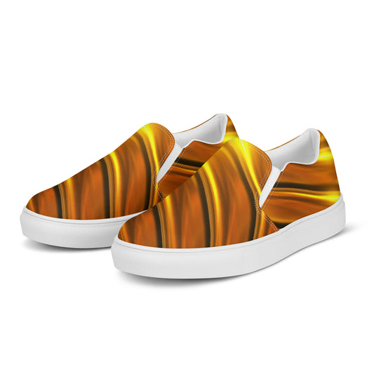 Zapatillas de lona sin cordones para mujer RZ