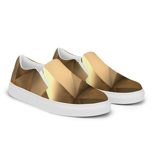 Zapatillas de lona sin cordones para mujer RZ